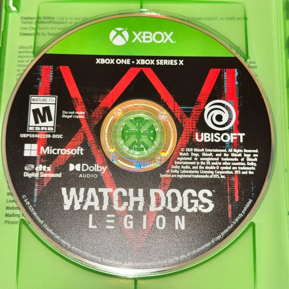Watch Dogs Legion Xbox One Series X Microsoft 2020 Tested Works